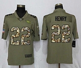 Nike Titans 22 Derrick Henry Olive Camo Salute To Service Limited Jersey,baseball caps,new era cap wholesale,wholesale hats